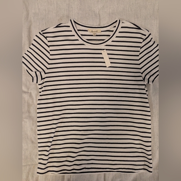 Madewell Striped Tee - Picture 2 of 2